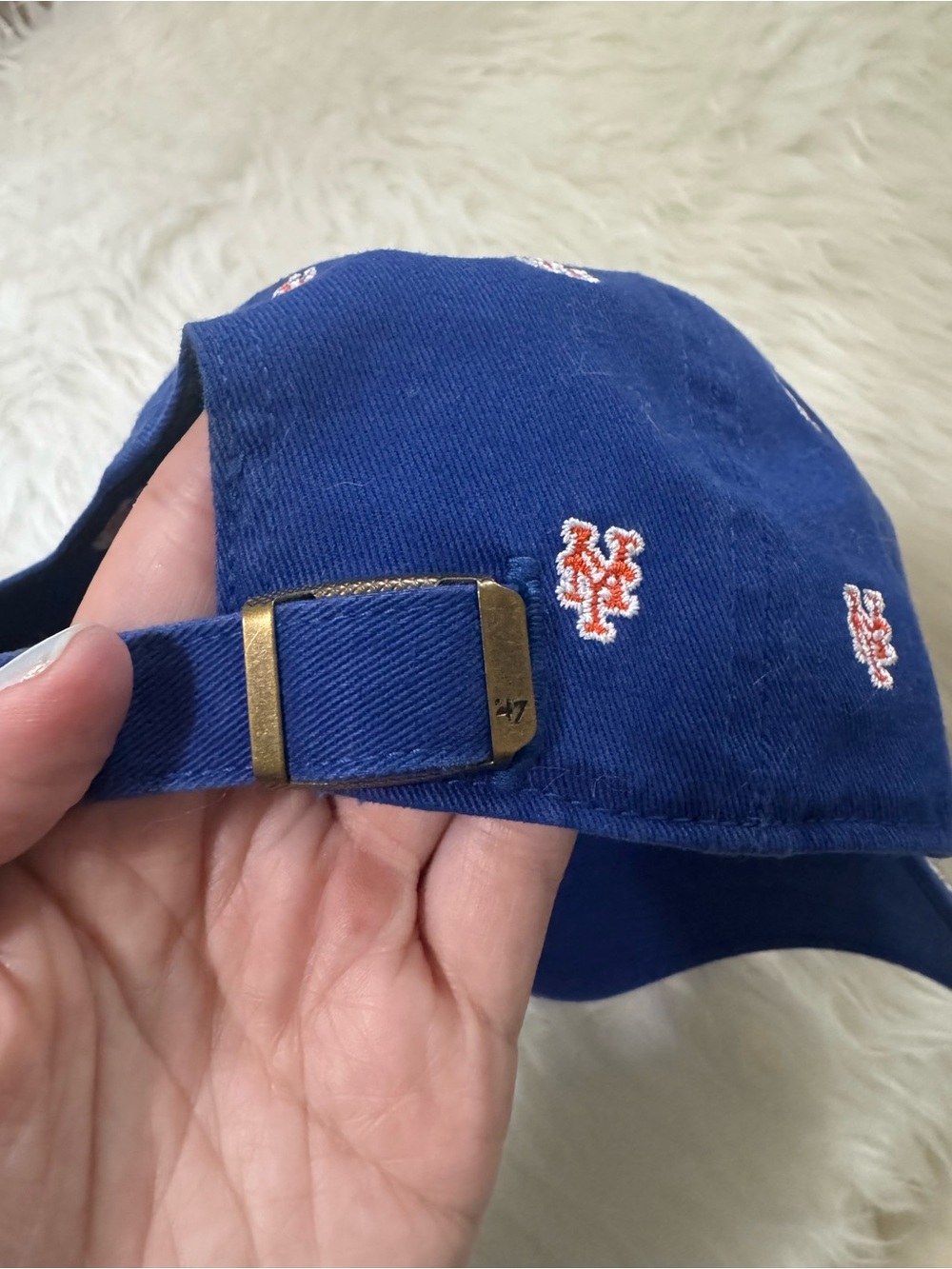 47 Brand New York Mets Adjustable Baseball Cap - Picture 5 of 6